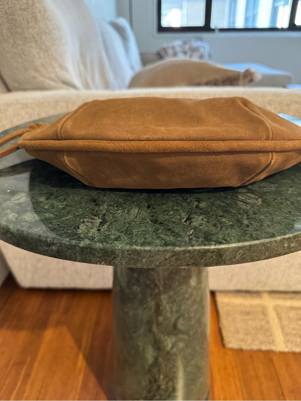 Madewell Suede Bolo Shoulder Bag - Picture 3 of 7